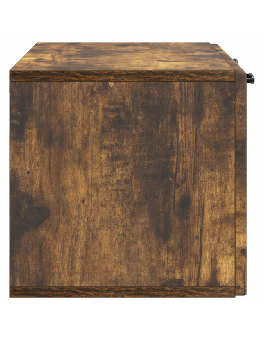 Mobile Porta TV da Muro Rovere Fumo 78,5 x 31 x 30 cm