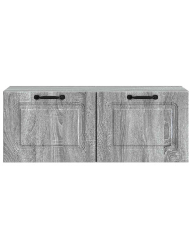 Mobile Porta TV da Muro Grigio Sonoma 78,5 x 31 x 30 cm