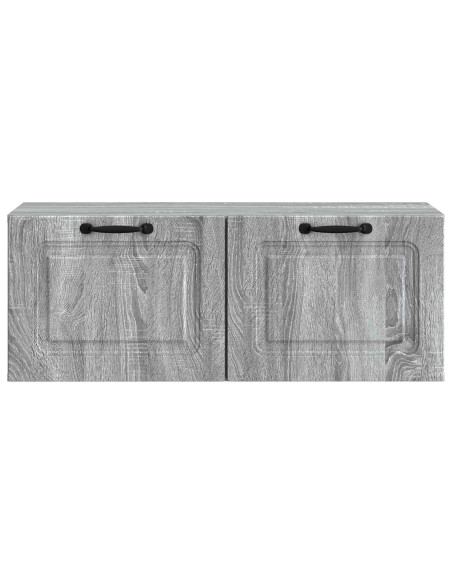 Mobile Porta TV da Muro Grigio Sonoma 78,5 x 31 x 30 cm