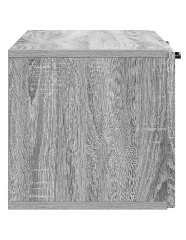 Mobile Porta TV da Muro Grigio Sonoma 78,5 x 31 x 30 cm