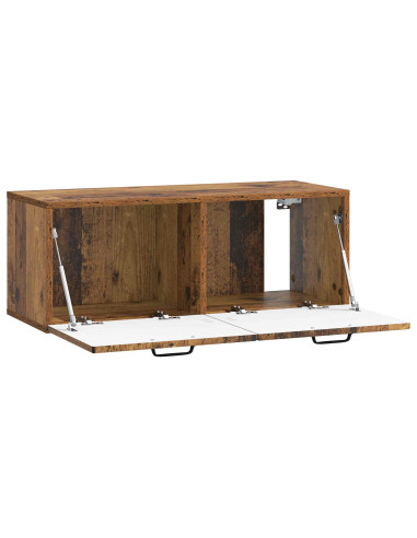 Mobile Porta TV da Muro Legno antico 78,5 x 31 x 30 cm