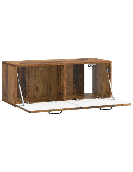 Mobile Porta TV da Muro Legno antico 78,5 x 31 x 30 cm