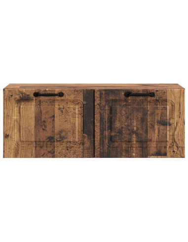Mobile Porta TV da Muro Legno antico 78,5 x 31 x 30 cm