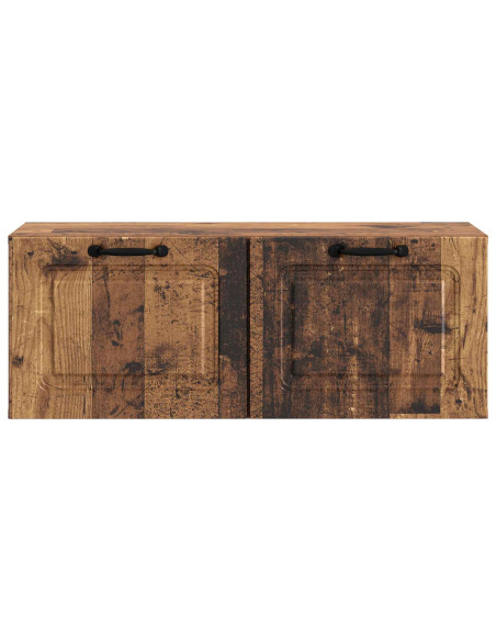 Mobile Porta TV da Muro Legno antico 78,5 x 31 x 30 cm