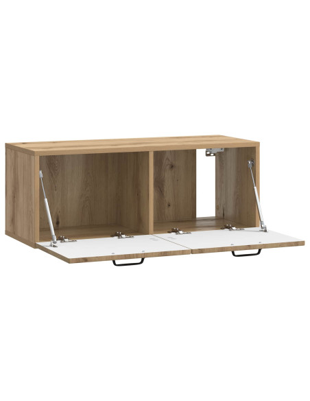 Mobile Porta TV da Muro Rovere Artigianale 78,5 x 31 x 30 cm