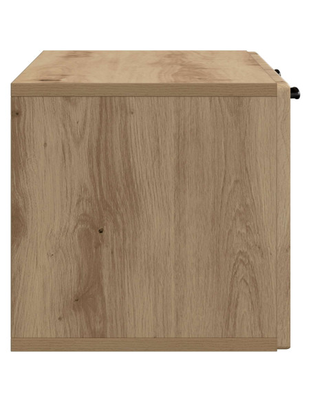 Mobile Porta TV da Muro Rovere Artigianale 78,5 x 31 x 30 cm