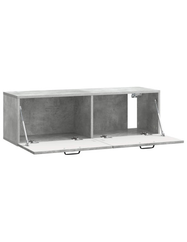 Mobile Porta TV da Muro Grigio Cemento 98 x 31 x 30 cm
