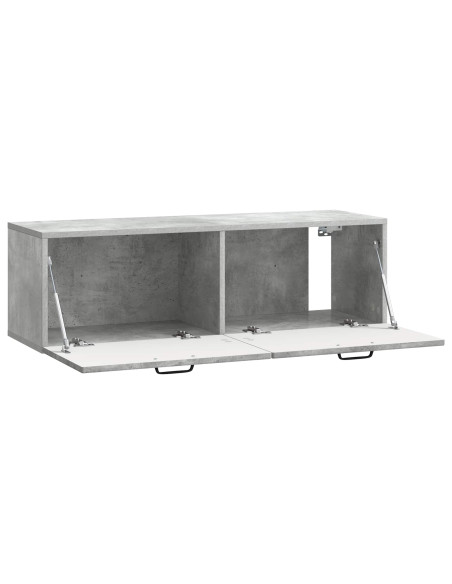Mobile Porta TV da Muro Grigio Cemento 98 x 31 x 30 cm