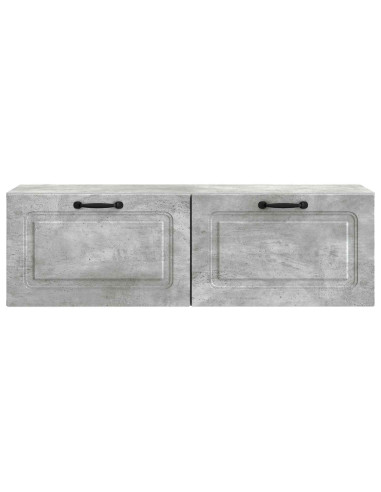 Mobile Porta TV da Muro Grigio Cemento 98 x 31 x 30 cm