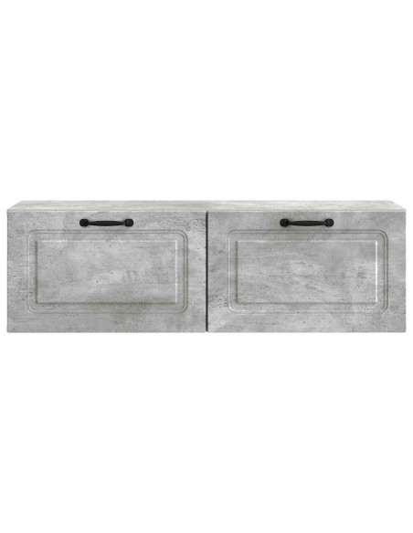 Mobile Porta TV da Muro Grigio Cemento 98 x 31 x 30 cm