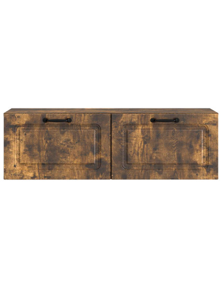 Mobile Porta TV da Muro Rovere Fumo 98 x 31 x 30 cm