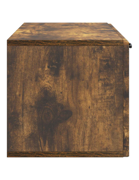 Mobile Porta TV da Muro Rovere Fumo 98 x 31 x 30 cm