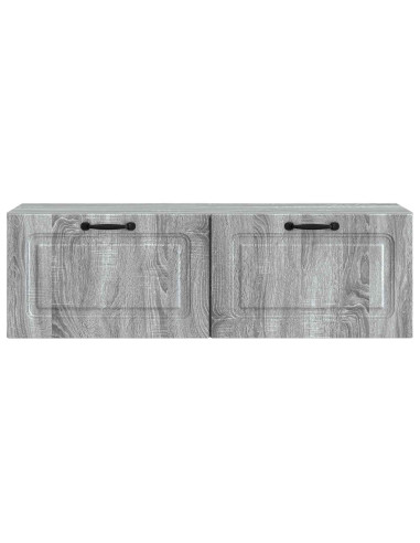 Mobile Porta TV da Muro Grigio Sonoma 98 x 31 x 30 cm