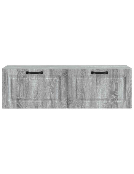 Mobile Porta TV da Muro Grigio Sonoma 98 x 31 x 30 cm