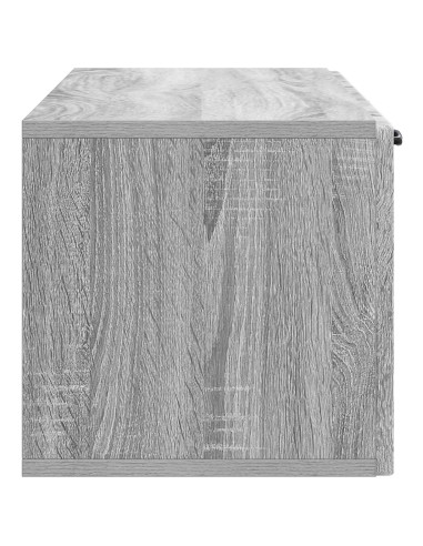 Mobile Porta TV da Muro Grigio Sonoma 98 x 31 x 30 cm
