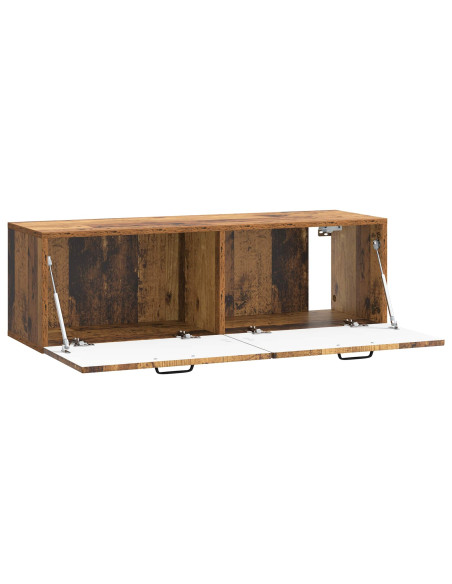 Mobile Porta TV da Muro Legno antico 98 x 31 x 30 cm