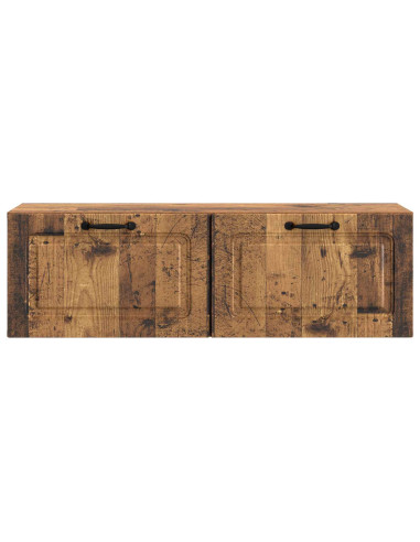 Mobile Porta TV da Muro Legno antico 98 x 31 x 30 cm
