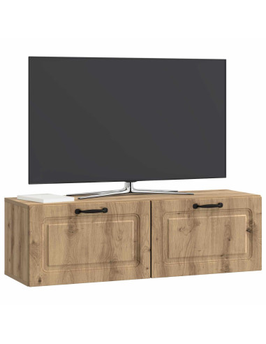 Mobile Porta TV da Muro Rovere Artigianale 98 x 31 x 30 cm