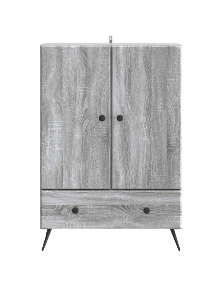 Credenza Grigio Sonoma 66 x 34,5 x 95 cm Legno ingegnerizzato