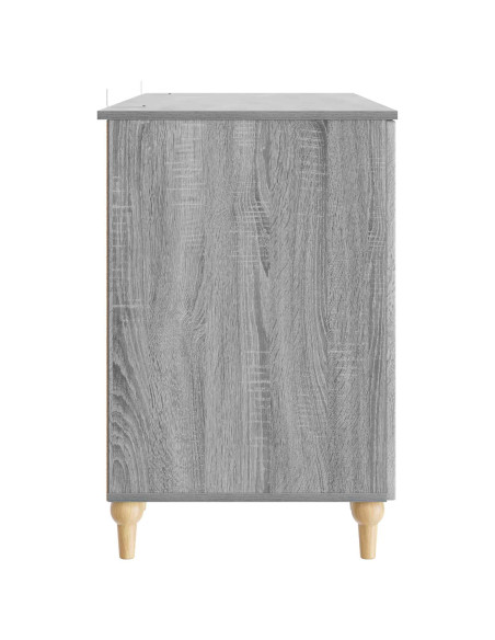 Scrivania Grigio Sonoma 142,5 x 50 x 75 cm Legno ingegnerizzato