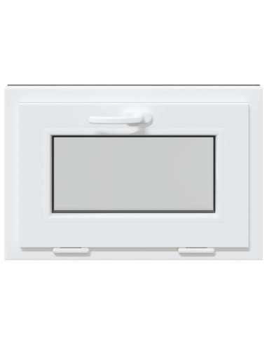 Finestra per Soffitta RISOR 60 x 40 cm PVC e Vetro Antracite