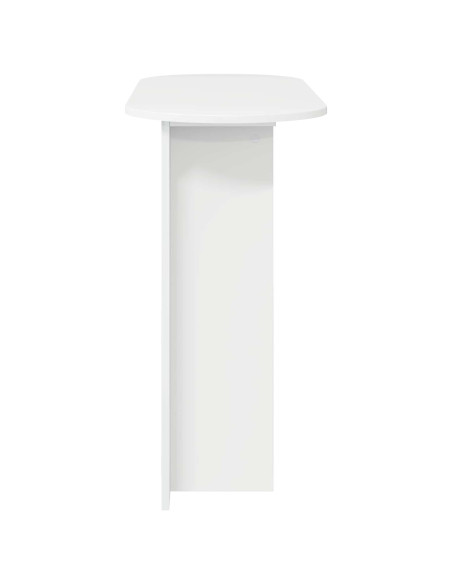 Tavolo consolle Bianco Lucido 100 x 39,5 x 75 cm