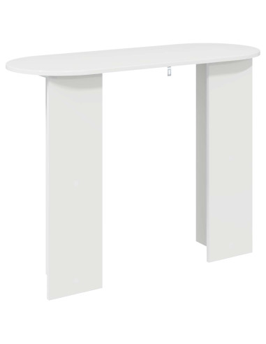 Tavolo consolle Bianco Lucido 100 x 39,5 x 75 cm