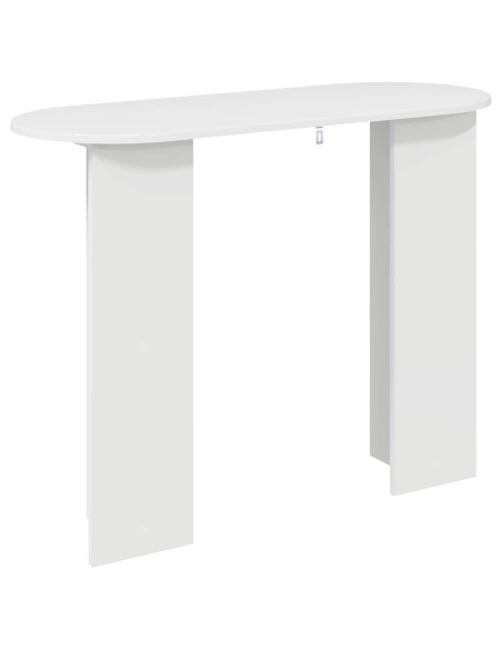 Tavolo consolle Bianco Lucido 100 x 39,5 x 75 cm