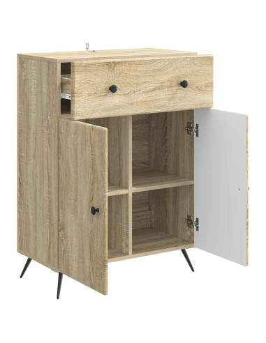 Credenza Rovere Sonoma 66 x 34,5 x 90 cm Legno ingegnerizzato