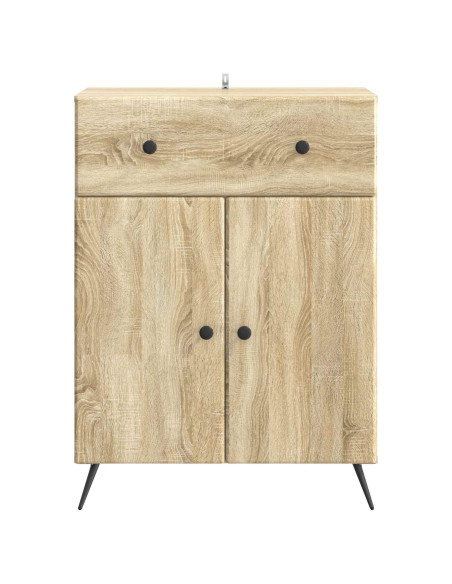 Credenza Rovere Sonoma 66 x 34,5 x 90 cm Legno ingegnerizzato
