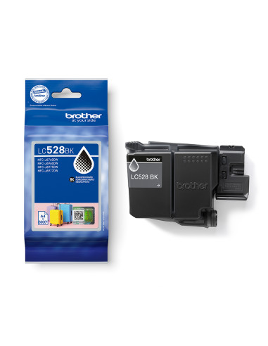 Brother LC528BK cartuccia d'inchiostro 1 pz Originale Nero