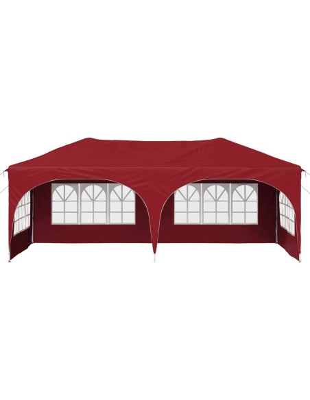 Tenda per feste a pop-up Borgogna 575 x 288 x 245 cm