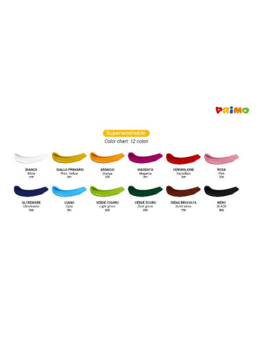 TEMPERA SUPERWASHABLE 750ML GIALLO