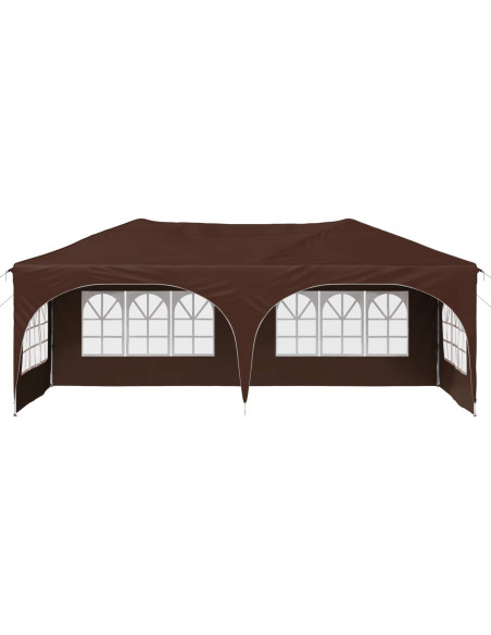 Tenda per feste a pop-up Marrone 575 x 288 x 245 cm