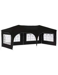 Tenda per feste a pop-up Nero 575 x 288 x 245 cm Tessuto Oxford 2