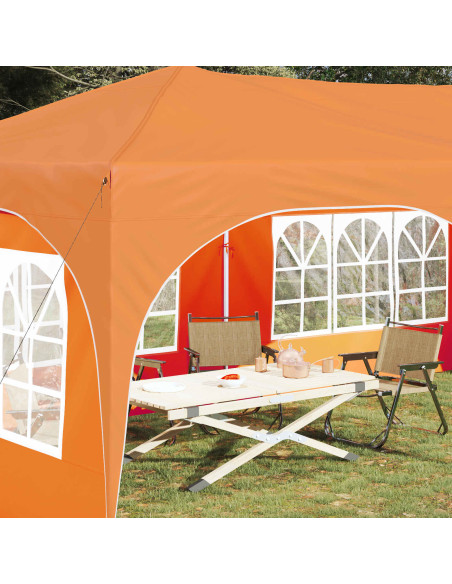 Tenda per feste a pop-up Arancione 575 x 288 x 245 cm