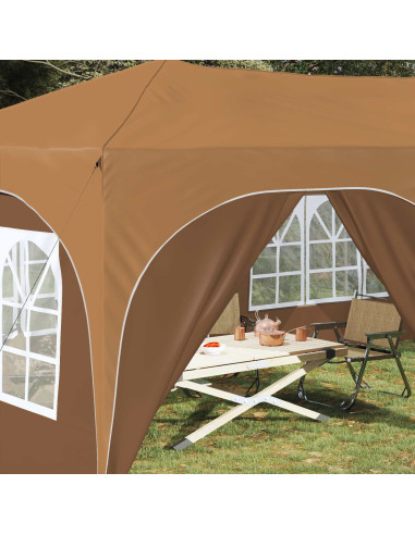 Tenda per feste a pop-up Beige 575 x 288 x 245 cm
