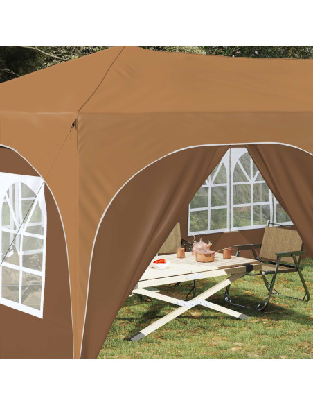 Tenda per feste a pop-up Beige 575 x 288 x 245 cm