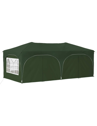 Tenda per feste a pop-up Verde 575 x 288 x 245 cm
