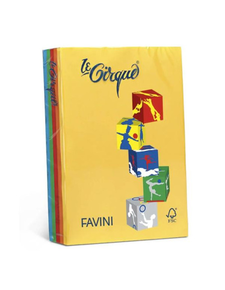 RISMA LE CIRQUE MIX 4 COL. 200FG A4