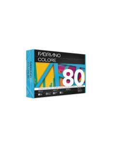 FABRIANO COLORE AZZURRO A4 80G 2