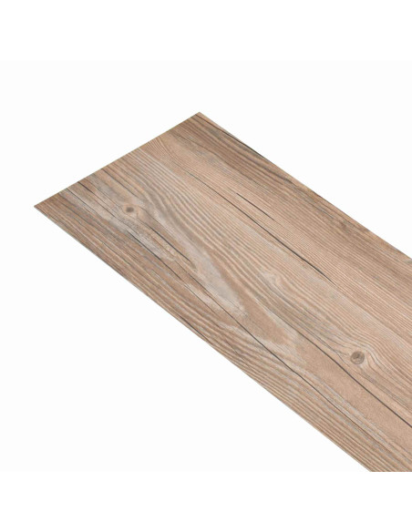 Tavole per Pavimenti 18 pcs Marrone 5,26 m² PVC