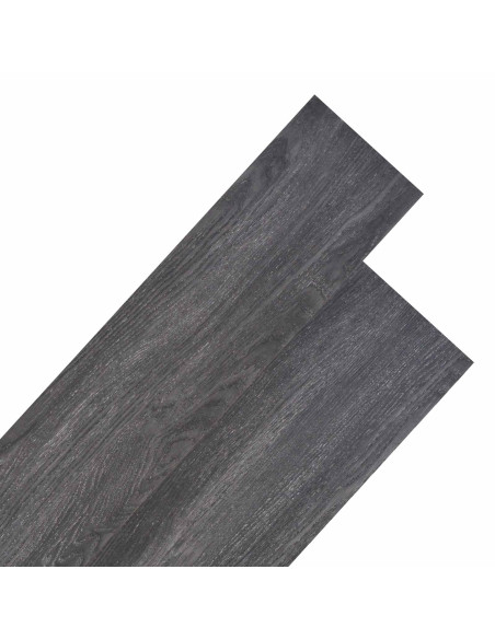 Tavole per Pavimenti 18 pcs Nero e Bianco 5,26 m² PVC