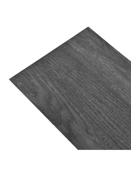 Tavole per Pavimenti 18 pcs Nero e Bianco 5,26 m² PVC