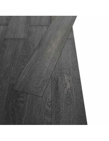 Tavole per Pavimenti 18 pcs Nero e Bianco 5,26 m² PVC