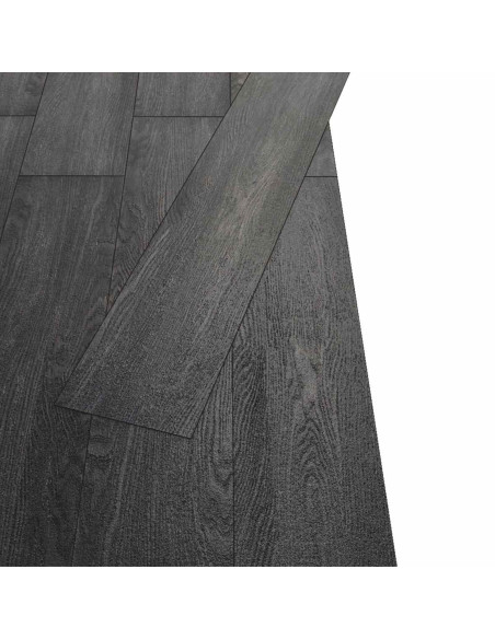 Tavole per Pavimenti 18 pcs Nero e Bianco 5,26 m² PVC