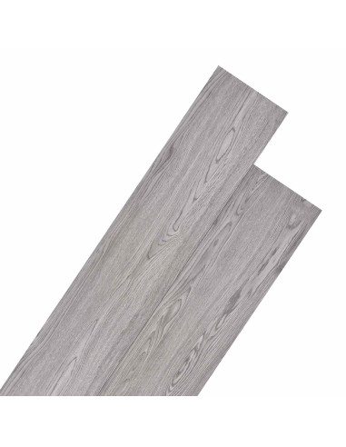 Tavole per Pavimenti 18 pcs Grigio scuro 5,26 m² PVC