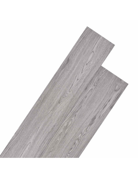 Tavole per Pavimenti 18 pcs Grigio scuro 5,26 m² PVC