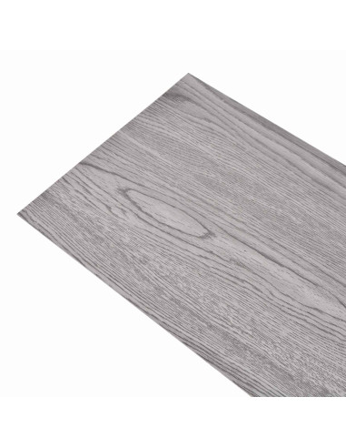 Tavole per Pavimenti 18 pcs Grigio scuro 5,26 m² PVC