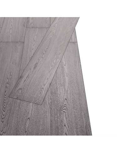 Tavole per Pavimenti 18 pcs Grigio scuro 5,26 m² PVC